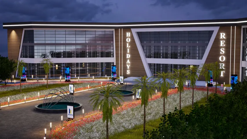 203 second Floor building 8 side pool + 66 m2 private roof.